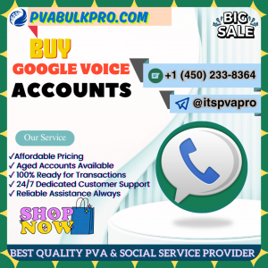 Buy Google Voice Accounts