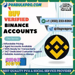 Buy Verified Binance Accounts