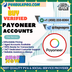 Buy Verified Payoneer Accounts
