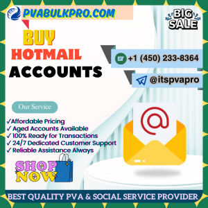 Buy Hotmail Accounts