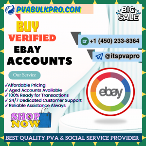 Buy Verified eBay Accounts