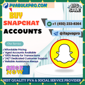 Buy Snapchat Accounts