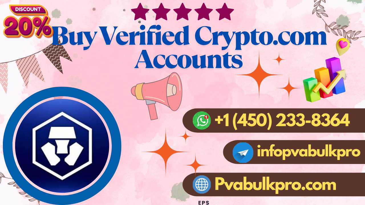 Buy Verified Crypto.com Accounts