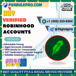 Buy Verified Robinhood Account