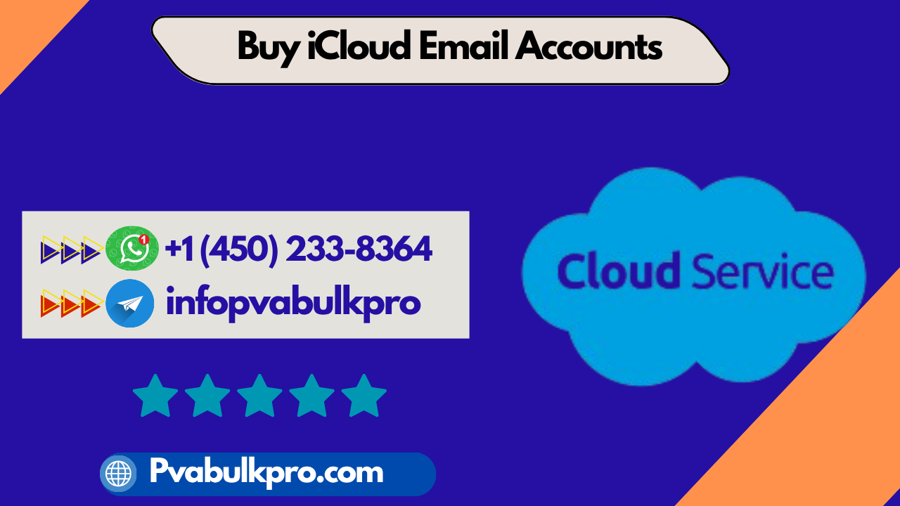 Buy iCloud Email Accounts 