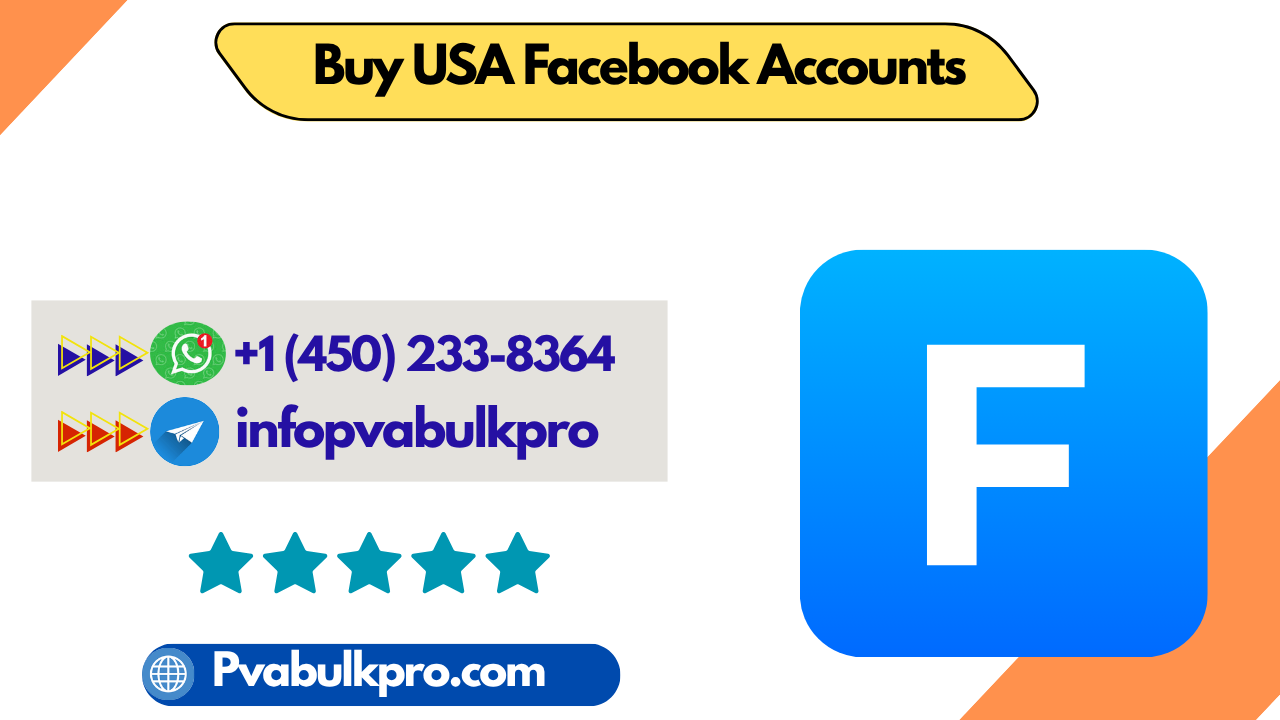 Buy USA Facebook Accounts 
